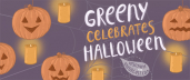Greeny Celebrates Halloween