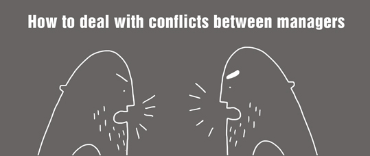 How to deal with conflicts between managers